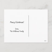 休日の写真はがき シーズンポストカード (裏面)