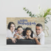 休日の写真カードハヌカーの幸せなダビデの星 シーズンカード (スタンド正面)