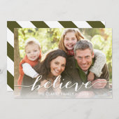 休日の写真カード|オリーブを単に信じて下さい シーズンカード (正面/裏面)