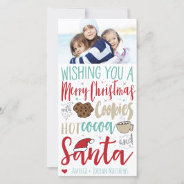 休日の写真カード シーズンカード