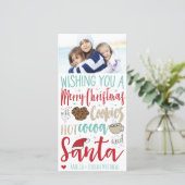 休日の写真カード シーズンカード (スタンド正面)