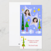 休日の写真カード シーズンカード (正面/裏面)