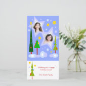 休日の写真カード シーズンカード (スタンド正面)