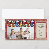 休日の写真カード シーズンカード (正面/裏面)