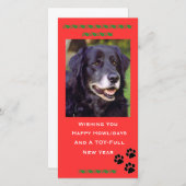 休日の写真カード シーズンカード (正面/裏面)