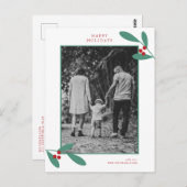 休日の写真クリスマス |ヤギモダンギ ポストカード (正面/裏面)