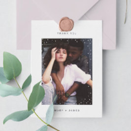 休日の写真サンキューカード |ドモダンッミニマルト ポストカード