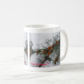 休日の冬のマグ3 11oz コーヒーマグカップ (正面右)