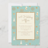 休日の出来事のパーティの招待状 招待状 (正面)