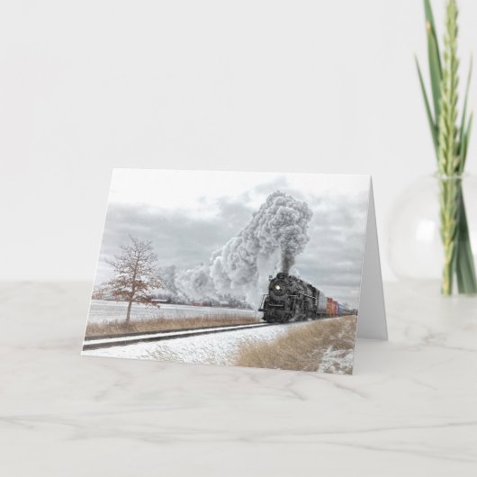 休日の列車の休日カード シーズンカード (正面)