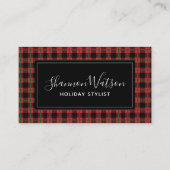 休日の名刺のテンプレート 名刺 (正面)