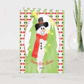 休日の喜びの挨拶 シーズンカード (裏面)