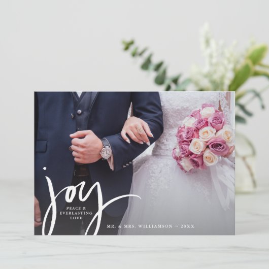 休日の喜びの結婚式の写真のコラージュは感謝していし、 シーズンカード (スタンド正面)