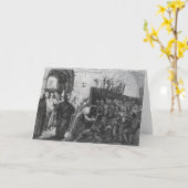 休日の型枠の良いカード カード (黄色い花)