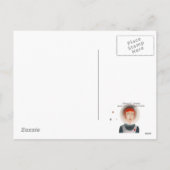 休日の天恵のカラス シーズンポストカード (裏面)