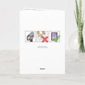 休日の安全カード シーズンカード (裏面)