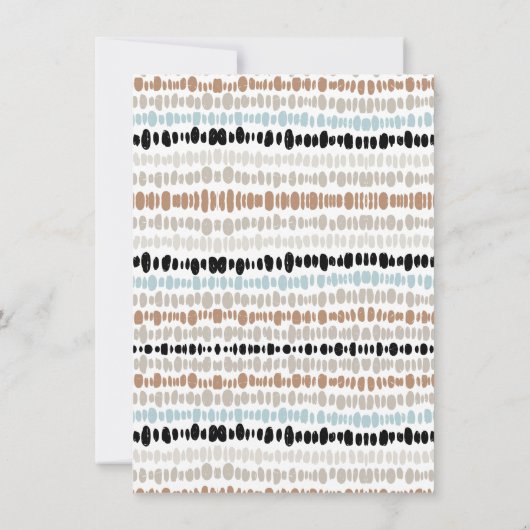 休日の家の温暖化パーティーの新しい家 招待状 (裏面)