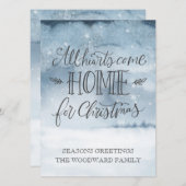 休日の家 シーズンカード (正面/裏面)