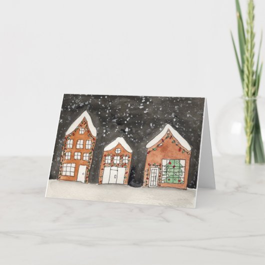 休日の家 シーズンカード (正面)