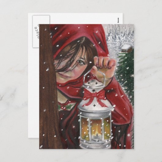 休日の家 シーズンポストカード (正面/裏面)