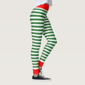 休日の小妖精や小人のレギンス-クリスマスの小妖精や小人の衣裳のズボン レギンス (右)