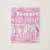 休日の希望の乳癌の認識度プロダクト ジグソーパズル (縦)