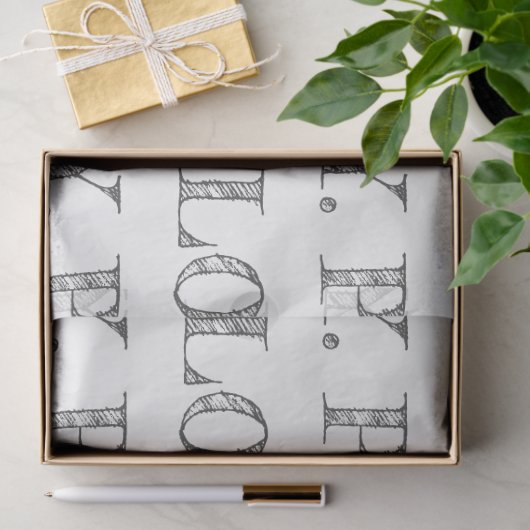 休日の平和。愛.喜び。クリスマスホリーフェスティバル 薄葉紙 (ギフト)