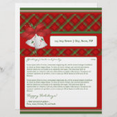 休日の年刊ニュースレターヘッド：鳴り鈴 レターヘッド (正面/裏面)