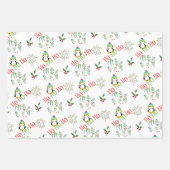 休日の幸せ ラッピングペーパーシート (正面)