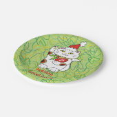 休日の幸運 ペーパープレート (アングル)