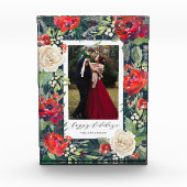 休日の庭の写真のブロック フォトブロック (正面)