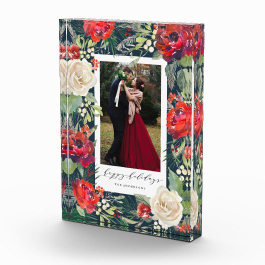 休日の庭の写真のブロック フォトブロック (右)