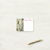 休日の後それノート ポストイット (デスク上)