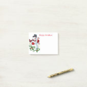 休日の後それノート ポストイット (デスク上)