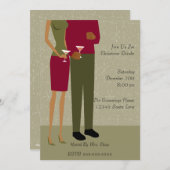 休日の応援の招待状(オウム) 招待状 (正面/裏面)