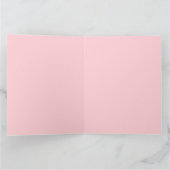 休日の応援を解放する – かわいい犬のクリスマス カード (内部)