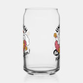 休日の応援を解放する – かわいい犬のクリスマス ガラス缶 (左)