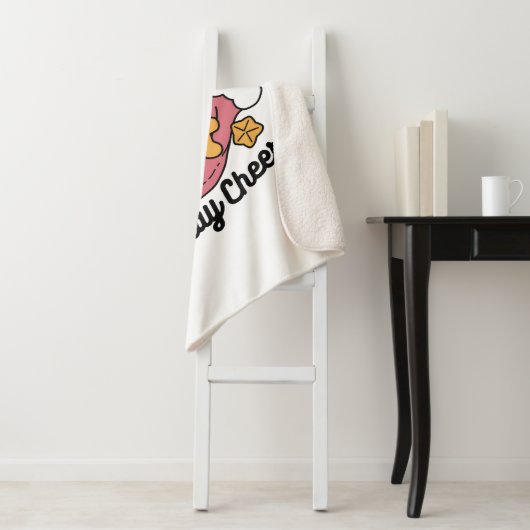 休日の応援を解放する – かわいい犬のクリスマス シェルパブランケット (インサイチュ)