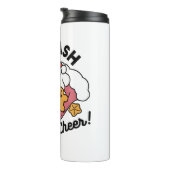 休日の応援を解放する – かわいい犬のクリスマス タンブラー (回転右)