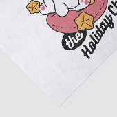 休日の応援を解放する – かわいい犬のクリスマス 薄葉紙 (詳細)