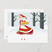 休日の応援 シーズンポストカード (正面/裏面)