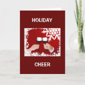 **休日の応援**家族と友人 シーズンカード (正面)