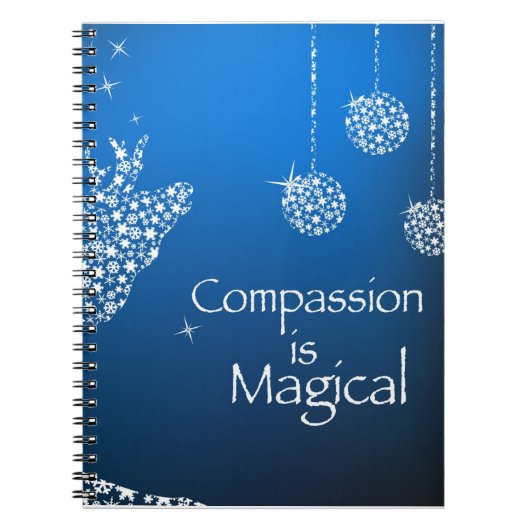 休日の思いやりは魔法である ノートブック (正面)