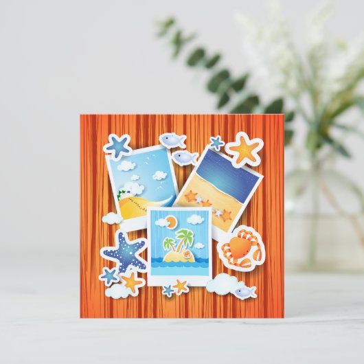 休日の思い出、招待 招待状 (スタンド正面)