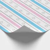 休日の性別の表示 ラッピングペーパー (角)