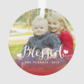 休日の恵み|の休日の写真のオーナメント オーナメント (裏面)