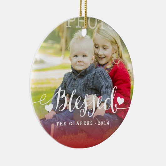 休日の恵み|の休日の写真のオーナメント セラミックオーナメント (右)