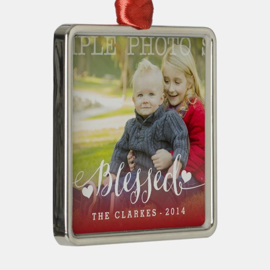 休日の恵み|の休日の写真のオーナメント メタルオーナメント (右)