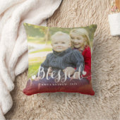 休日の恵み|の休日の写真の装飾用クッション クッション (ブランケット)