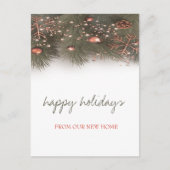 休日の我々は、松の木の枝のボールを移動 案内ポストカード (正面)